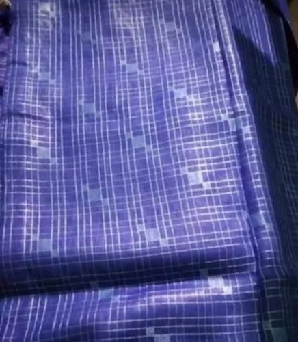 Doby Work Linen Saree