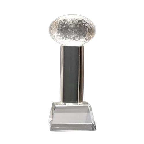 Golf Straight Pillar Trophy