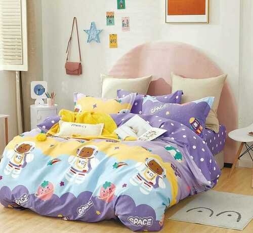 Kids Double Bed Bedsheet Set