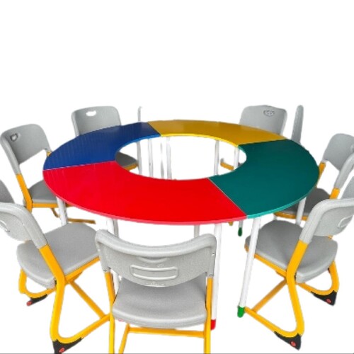 Kinder Garten Table Set With Chair - Application: Play School