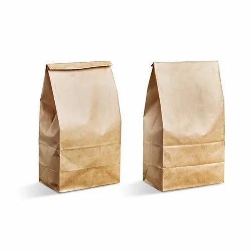 Plain Brown Paper Pouch