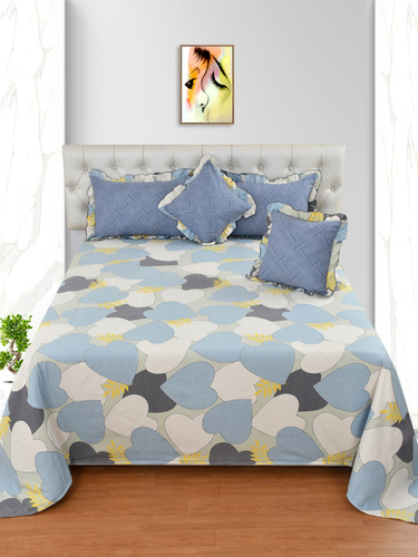 Printed Bedding Sheet Pillow Cover Set