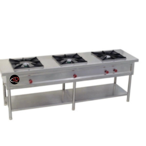Three Burner Range