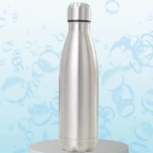 750ml Silver Stainless Steel Water Bottle