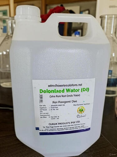 Cesium Distilled Water