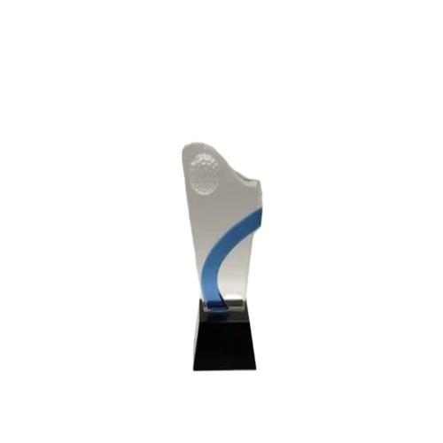 Fancy Crystal Golf Trophy
