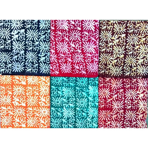 Mom Batik Print Nighty Fabrics - Attributes: Tear-Resistant