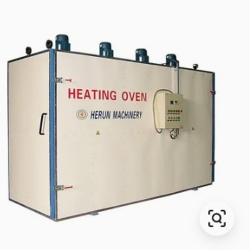 Solid Surface Drying Oven - Mild Steel Customized Size Silver Electric 220-440V | Polished Heat Treating Oven