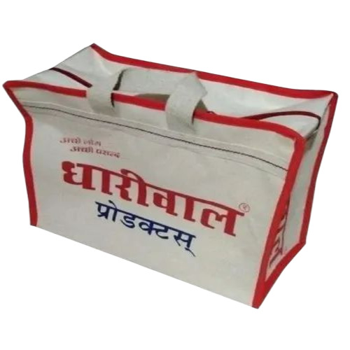 White Canvas Promotional Bag