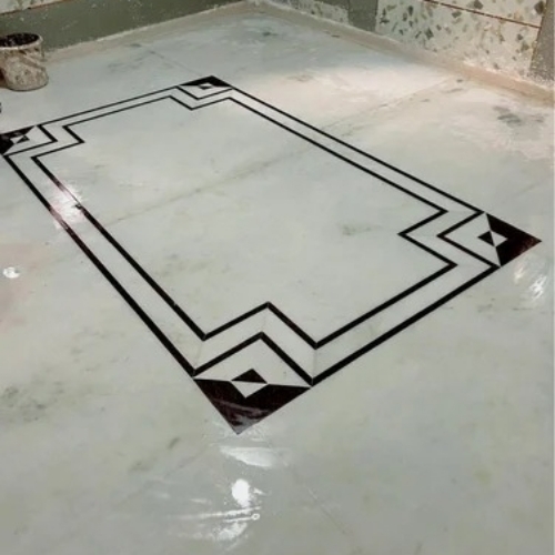 Marble Inlay Flooring