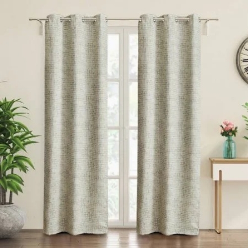 Printed Blackout Door Curtains