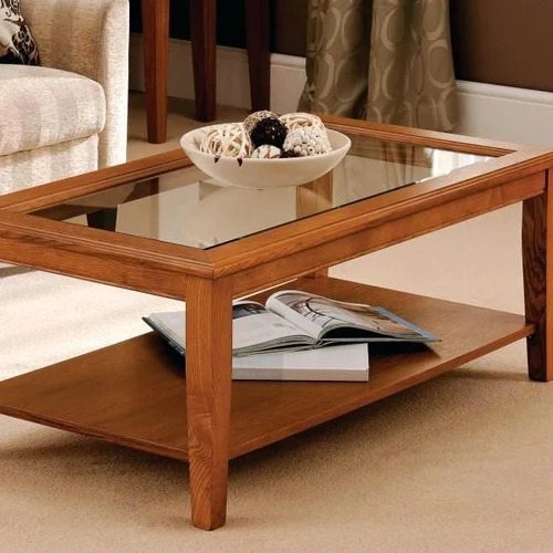 Wooden Tea Table - Artwork: Handmade