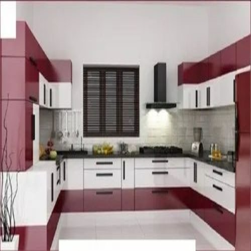 Acrylic Modular Kitchen