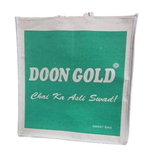 Printed Canvas Shopping Bag