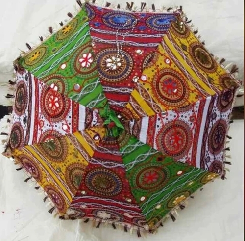 embroidered umbrella