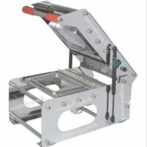 Single Compartment plastic tray sealer machine
