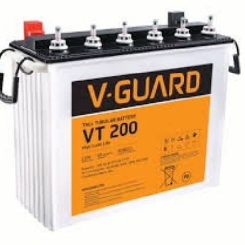 White Tubular Inverter Battery