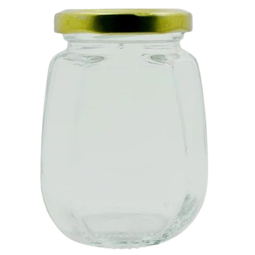 250 Ml Octagonal Glass Jar