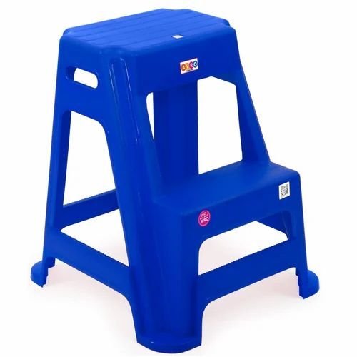 Avro Blue Plastic Step Stool