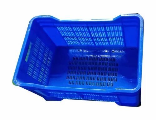 Rectangular Plastic Vegetable Crates
