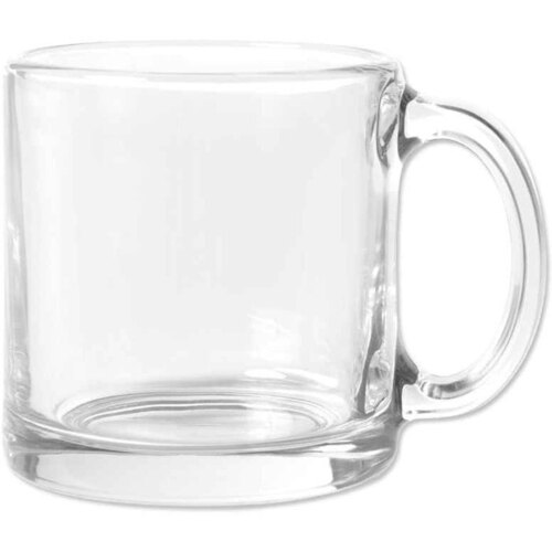 Transparent Glass Mug - Capacity: 330 Ml Milliliter (Ml)