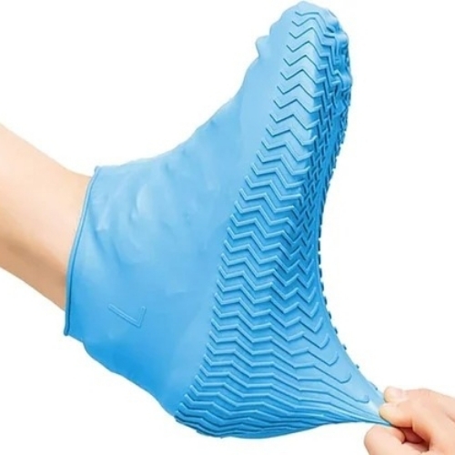 Waterproof silicone shoe cover