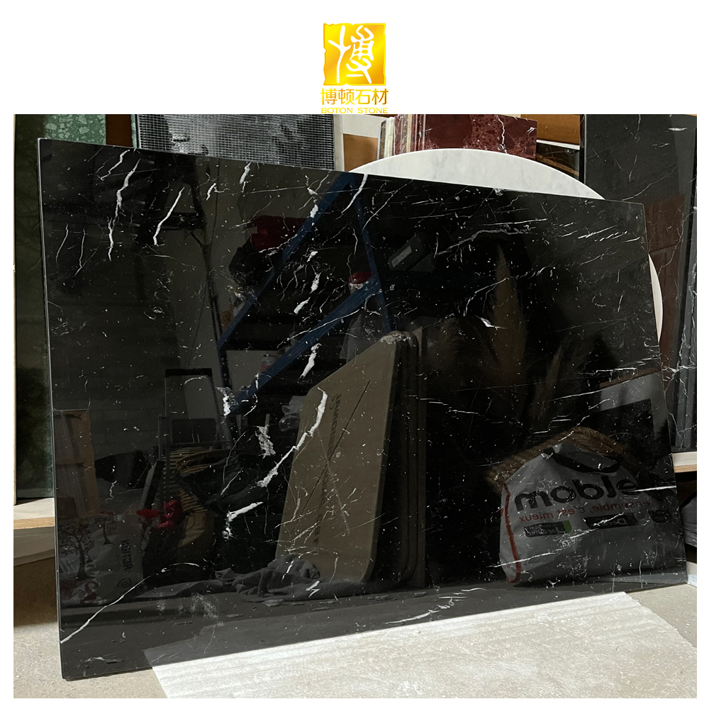 Boton Earl Black Marble Tiles