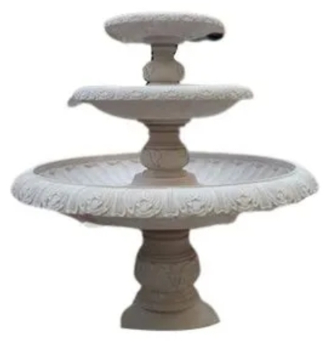 Dholpur Pink Stone Big Fountain