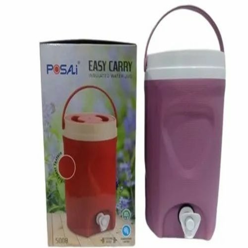 Easy Carry Insulated Plastic Water Jug