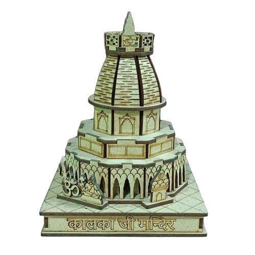 Kalkaji Wooden 3d Temple