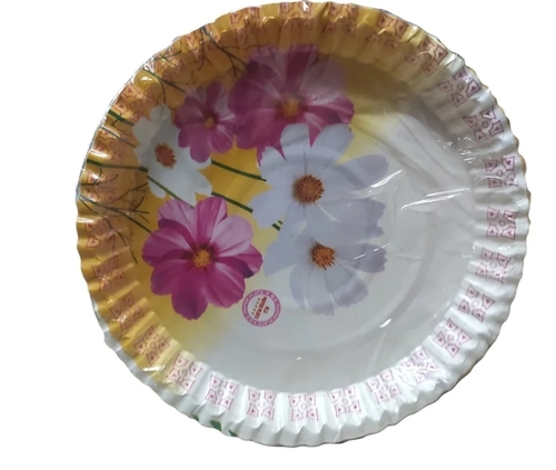 Laminated Disposable Paper Plate