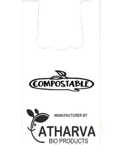 Plastic Compostable Shopping Bag
