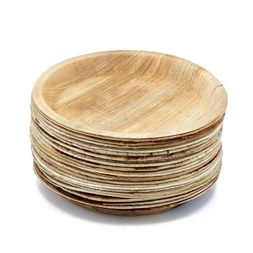 Round Areca Plates