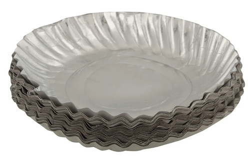 Silver Paper Plate