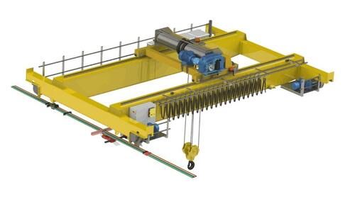 Modular Design Double Girder Eot Cranes - Color: All