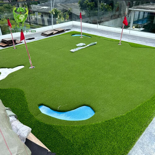 Multi colored multifunctional grass-Artificial Grass 16mm&13mm height,Customized Size|Eco-Friendly, Easy To Install Synthetic Turf  for Golf Course