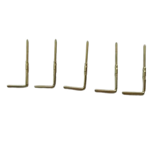 5 Inch Brass L Type Male Connector Pin