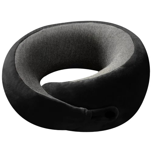 Black Travel Neck Pillow