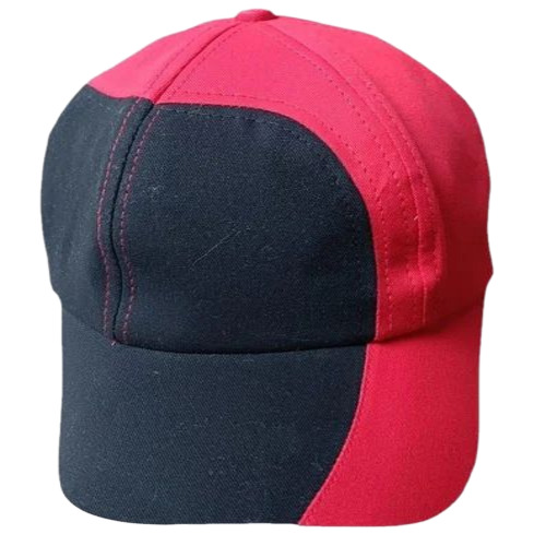 Cotton Red Black Cap