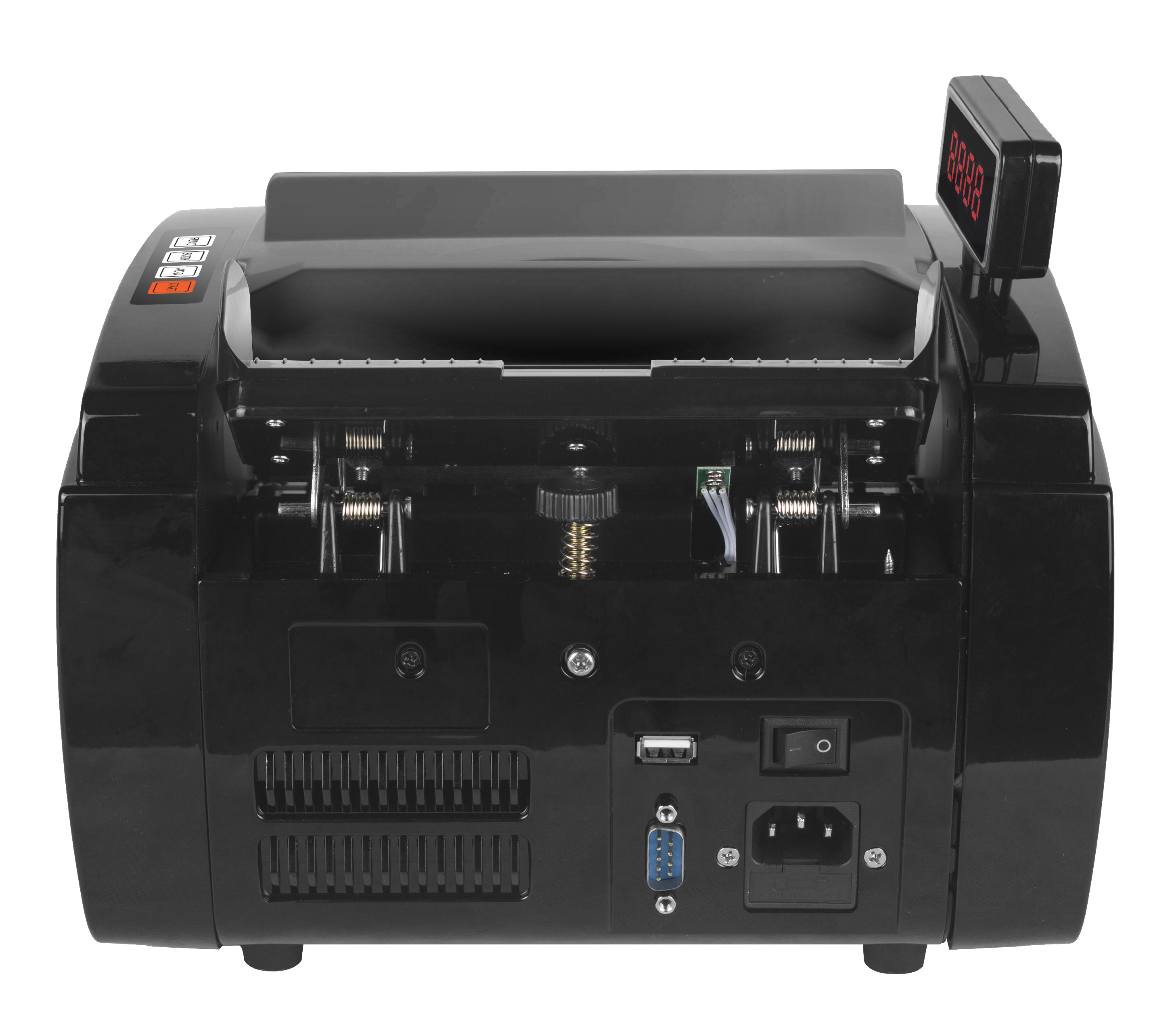 Kbc 555 Mix Value Currency Counting Machine - Color: Black