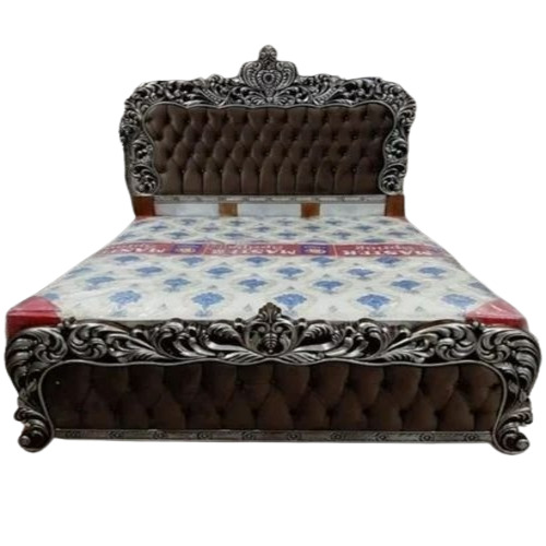 Luxury Antique Polish Wooden Designer Bed