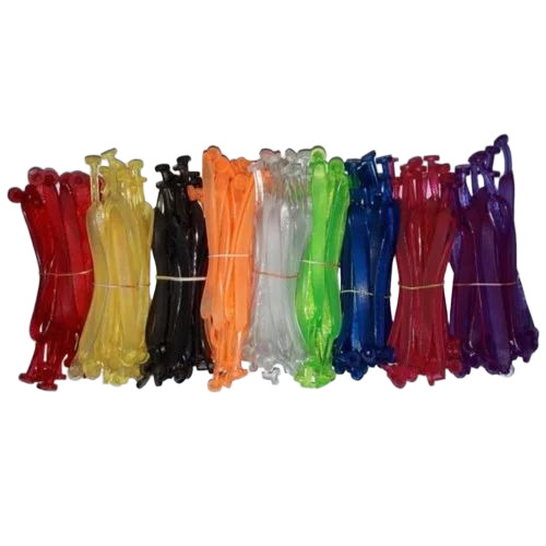 Plain Footwear Straps - Color: Multicolor