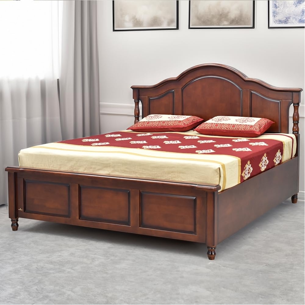 Royaloak Atlanta American King Size Bed