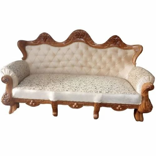 Teak Wood 5 Seater Sofa Set