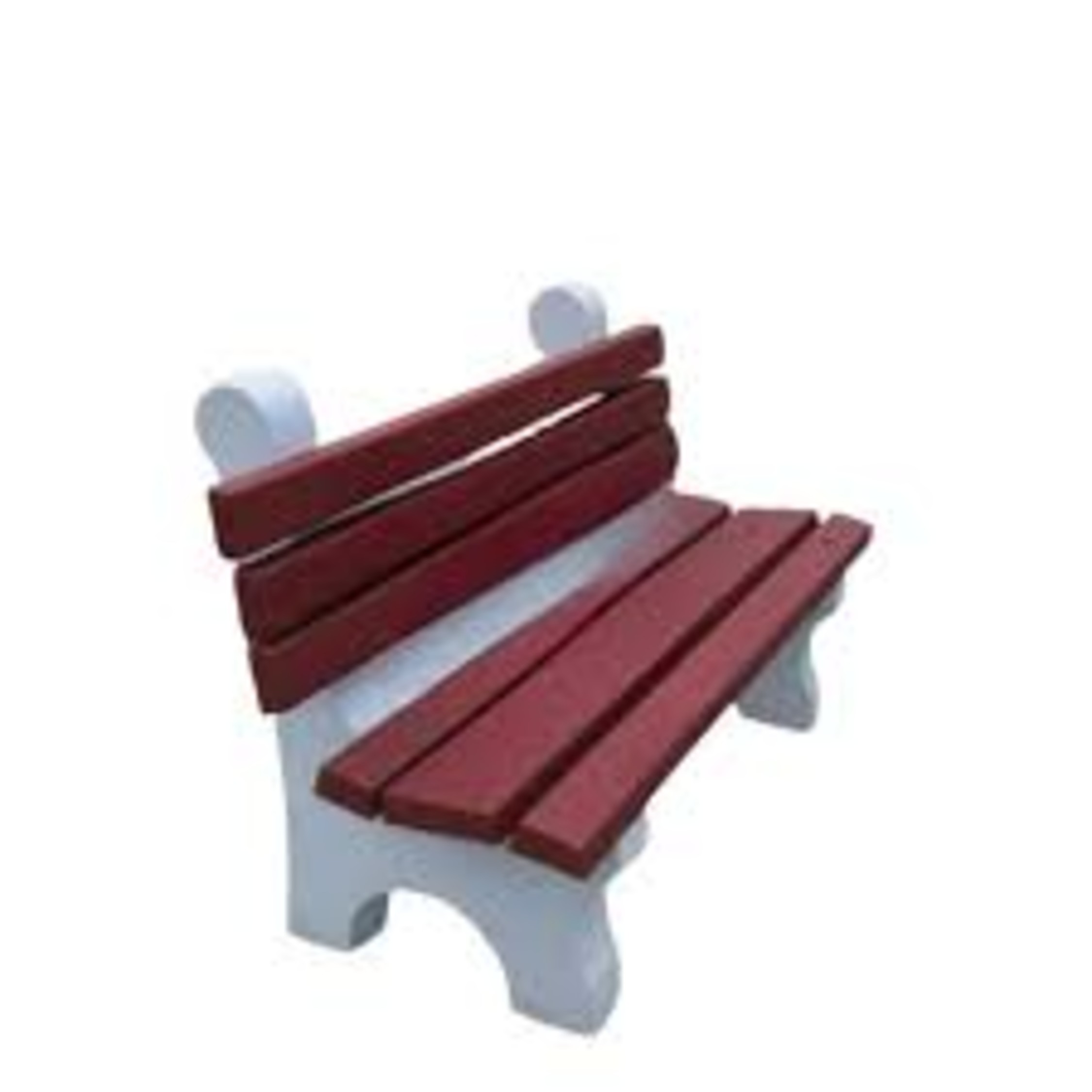 Concrete Park Benches - Application: Garden