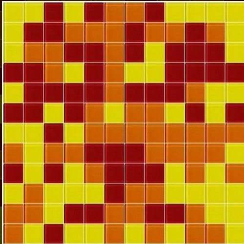 Crystal Random Mix Glass Mosaic Tiles