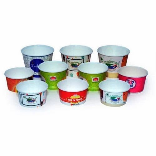 Multicolor Ice Cream Cups
