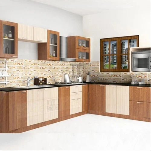Acrylic Modular Kitchen