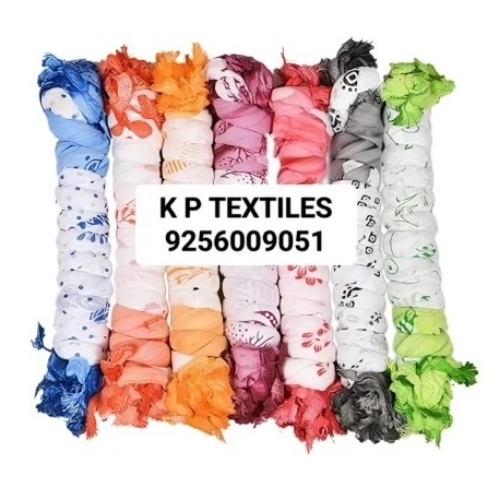 Floral Print Cotton Dupatta