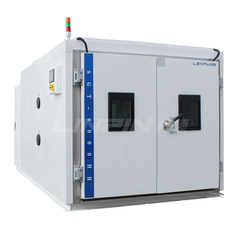 Ice Covered Test Chamber
